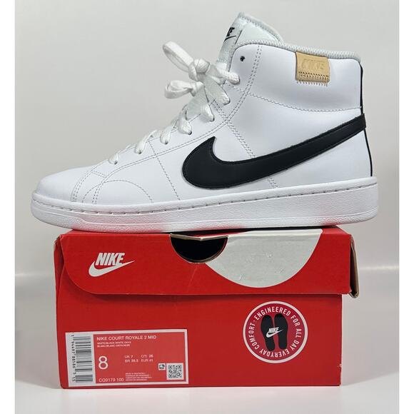 Nike Court Royale 2 Mid | Men’s Size 8 | New with Box - Picture 1 of 8